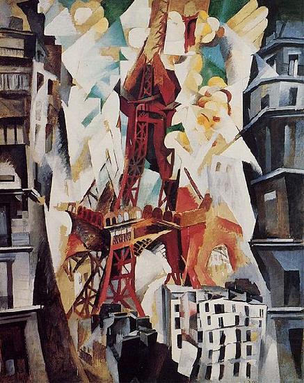 Tour Eiffel, robert delaunay